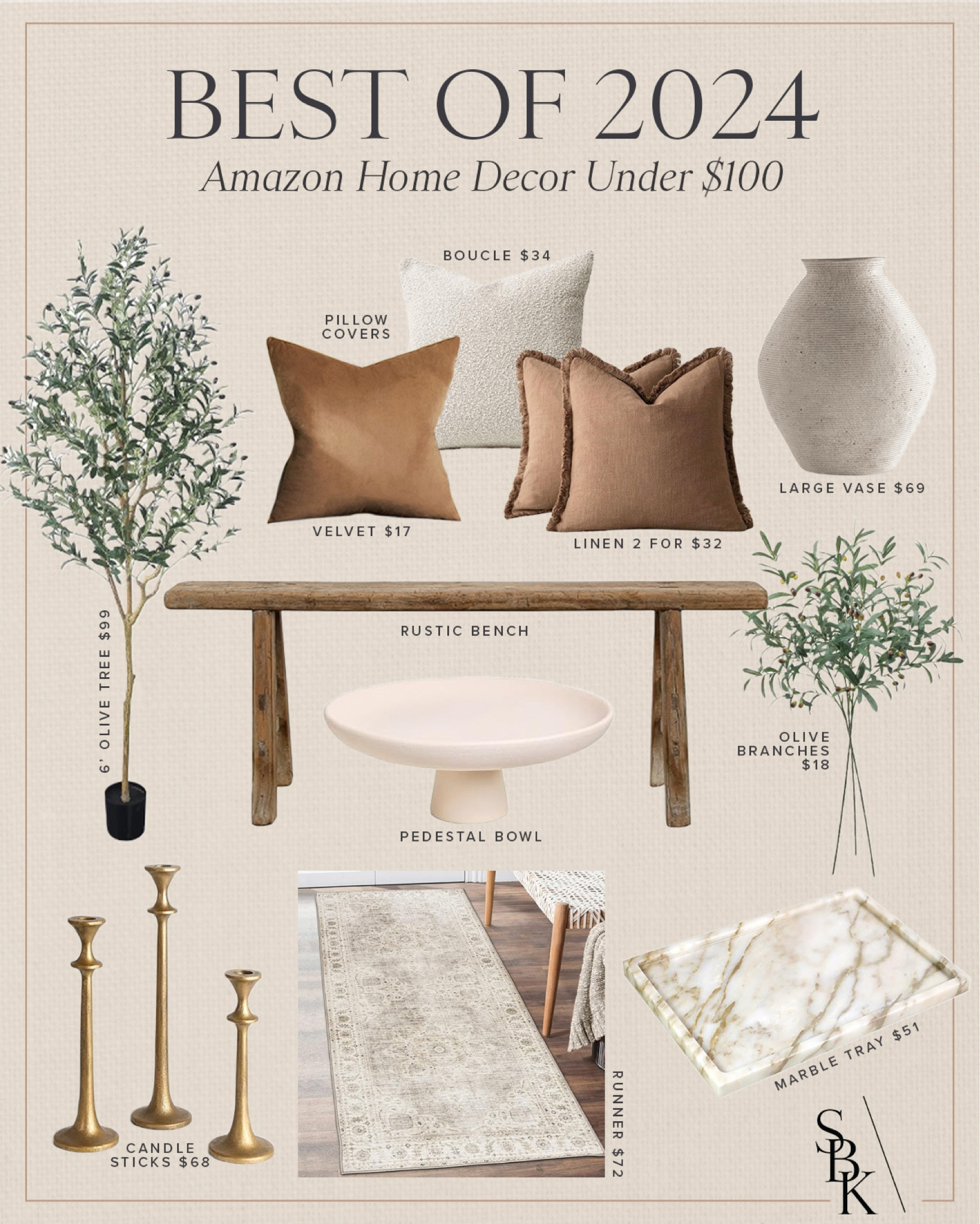 AMAZON \ best of 2024 home decor

Bedroom
Living room
Kitchen
Pillows 

#LTKFindsUnder100 #LTKHome