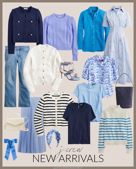 In love with these new arrivals from J.Crew! So many great late summer and early fall outfit ideas including cotton cableknit sweaters, floral top, striped rollneck sweater, Demi-boot cropped jeans, lady jackets, crepe top, gauze shirt, suede bucket bag, lace collar t-shirt and more!
.
#ltkseasonal #ltksalealert #ltkunder50 #ltkunder100 #ltkworkwear #ltkstyletip #ltkwedding #ltkfind #ltkhome #ltkcurves #ltkshoecrush #ltkitbag

#LTKSeasonal #LTKunder50 #LTKsalealert