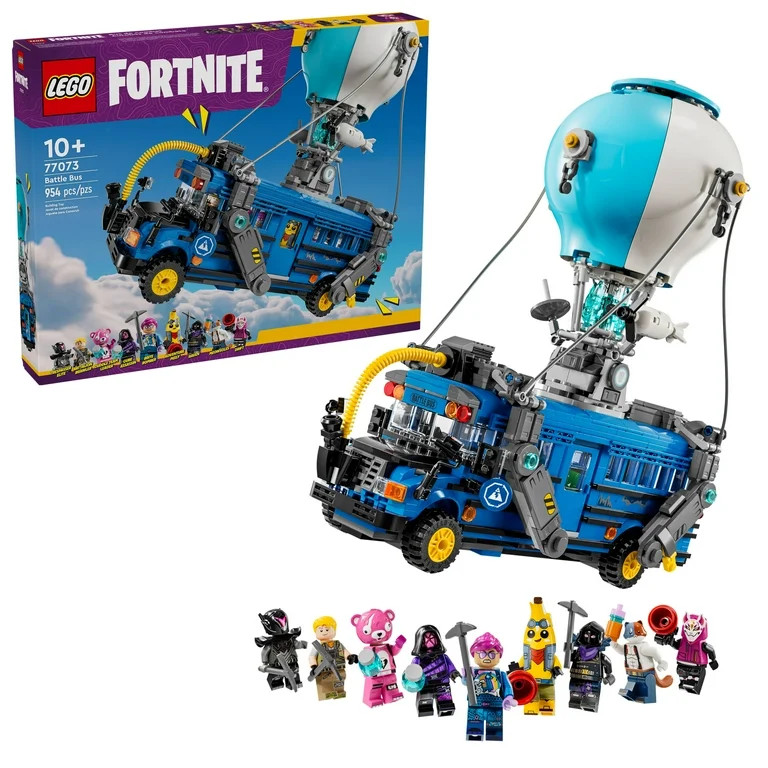LEGO Fortnite Battle Bus Building Toy - Collectible Fortnite Toy for Kids, Boys & Girls, Ages 10+... | Walmart (US)