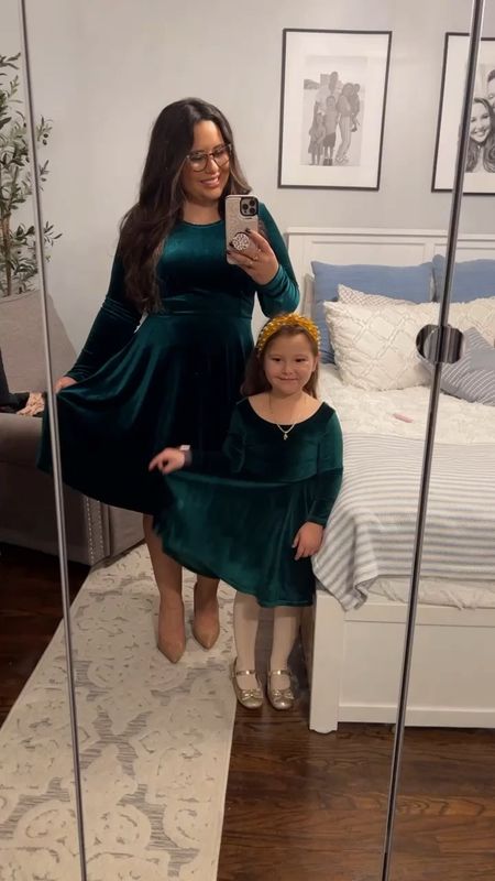 Mommy and Me Matching Velvet Dresses 😊 these are so cute and comfy 

#LTKfit #LTKstyletip #LTKkids