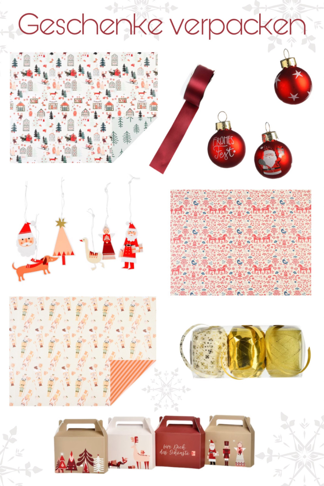 Weihnachtsgeschenke Verpackung Untensilien Geschenke einpacken

#LTKSeasonal #LTKHoliday #LTKGiftGuide