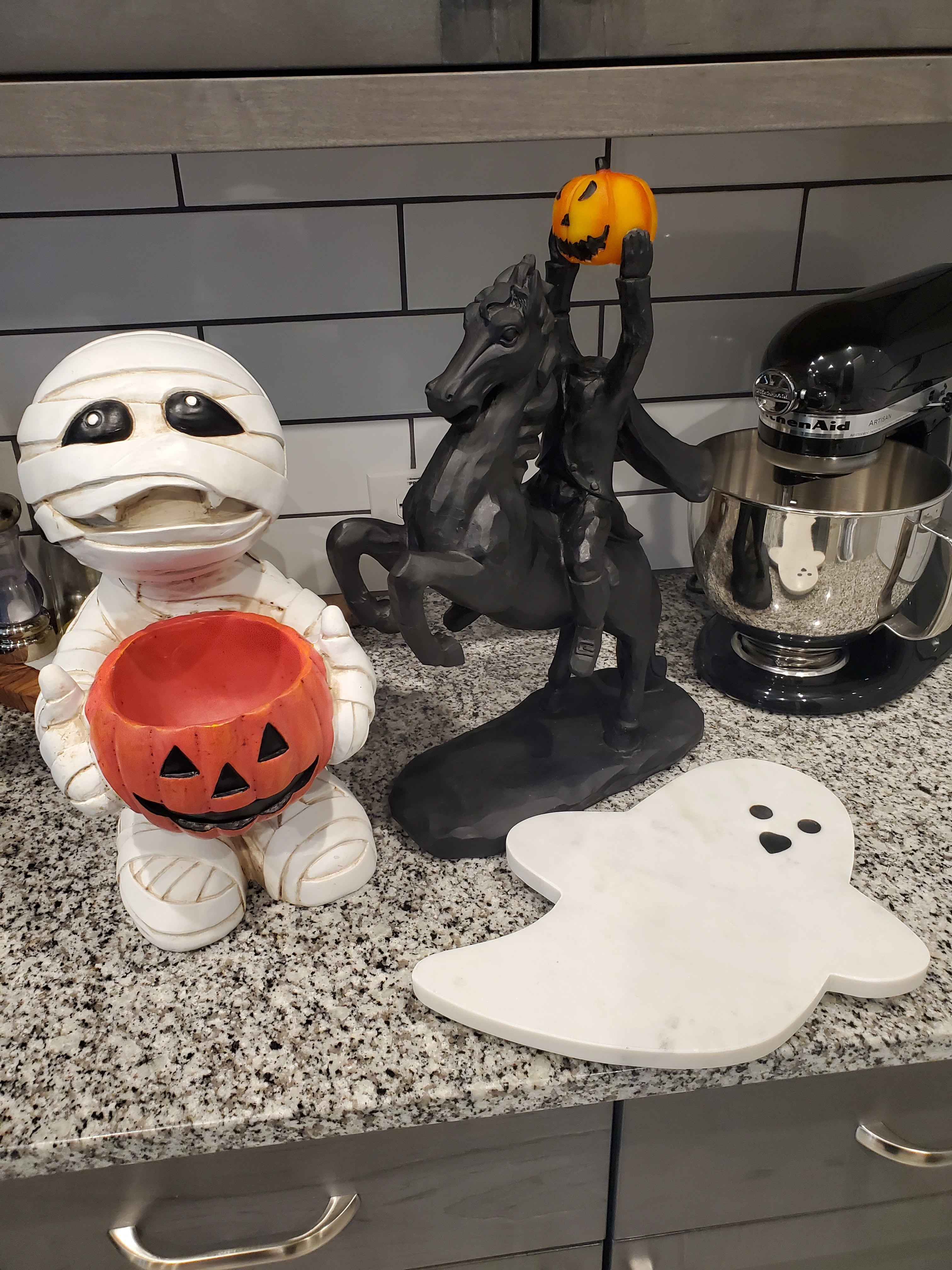 FUN Halloween finds! The pumpkin 🎃 head lights up. ...Halloween decor. Halloween finds. Halloween candy bowl. Mummy. Ghost. 

#LTKHalloween #LTKSeasonal #LTKHome