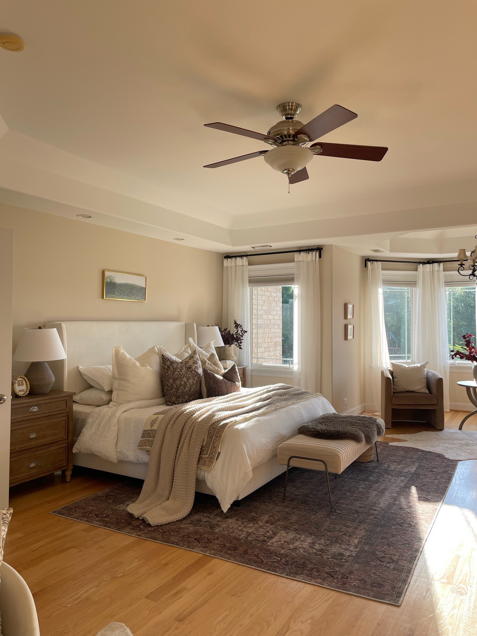 Bedroom sale alert on our bed and rug! 

Bedroom, ved, rug, nightstand, casaluna throw, quilt, mcgee and co, bedding, pottery barn, loloi rugs, bench, bed, upholstered bed, master bedroom, wayfair, wayfair finds, amazon home, amazon, 

#LTKstyletip #LTKhome #LTKsalealert