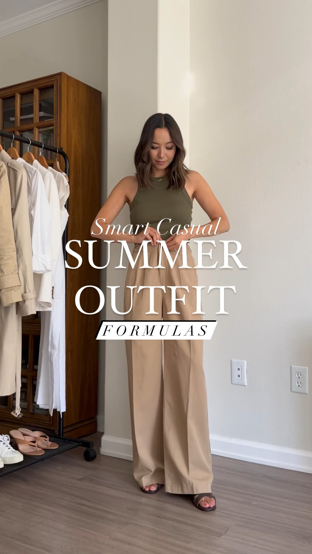 Smart casual outfit ideas/formulas from Madewell

Tank xs
Wide leg pants 00, runs big recommend sizing down 
Dress xs 
Shorts xs
Sandals tts 

#LTKSeasonal #LTKstyletip #LTKunder100