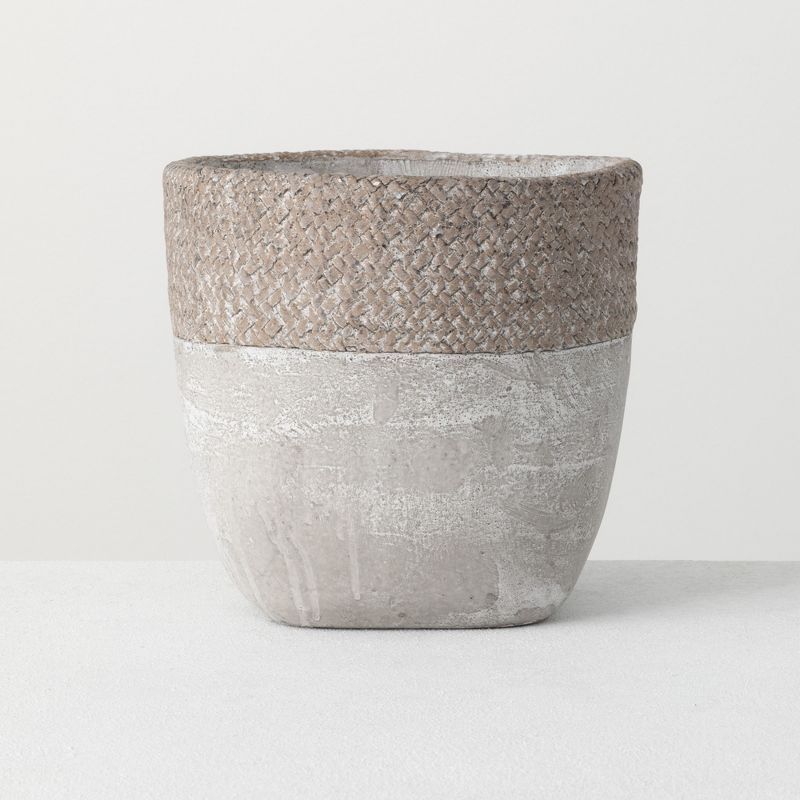 Sullivans Cement Pot Vase 8"H Gray | Target