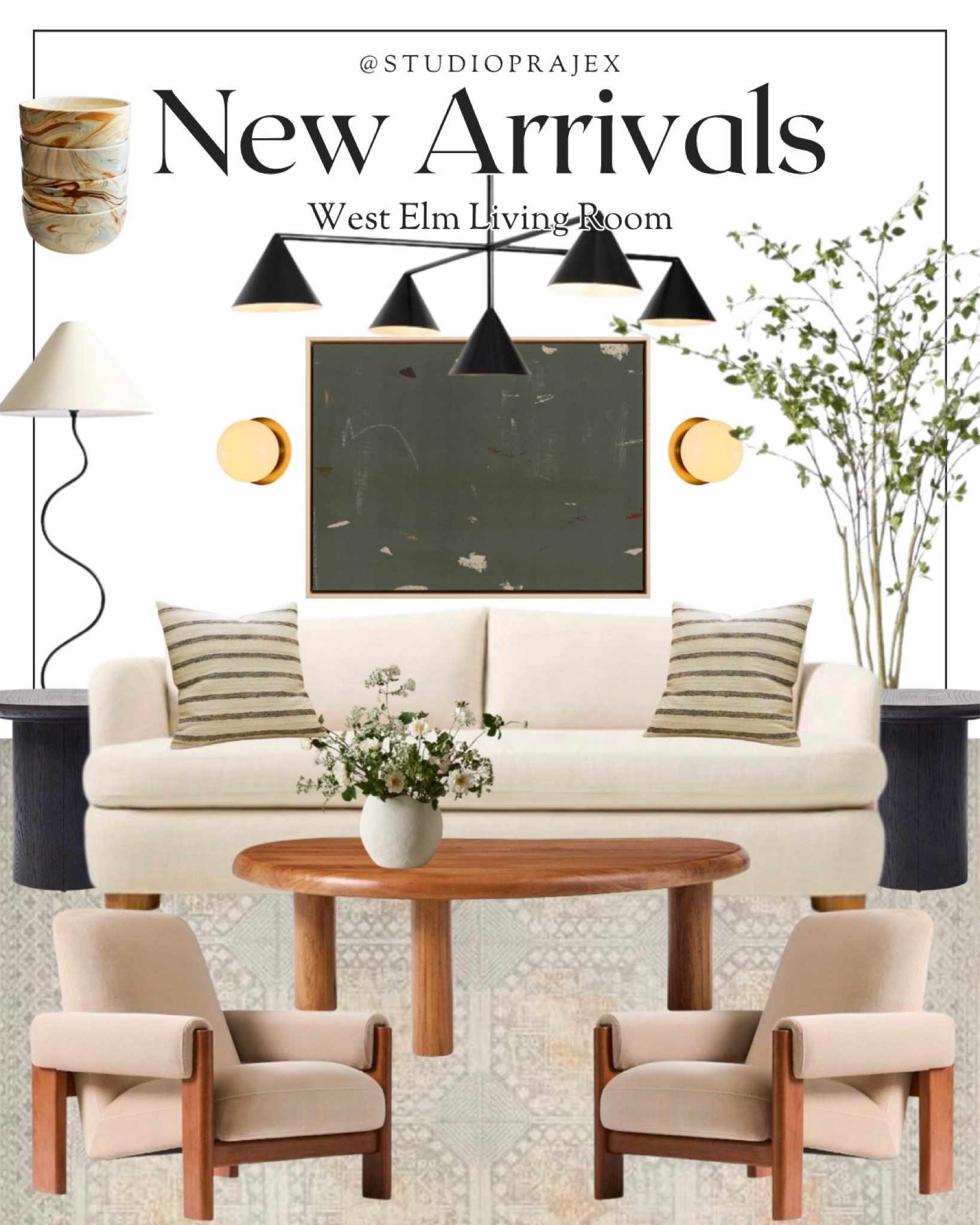 Home | interior design | designer looks for less | coffee table | sofa | accent chair | rug | chandelier | floor lamp | modern home accents | west elm | new arrivals | sale alert | neutral home | home decor | home essentials | warm tones | living room design 

#LTKstyletip #LTKhome #LTKfamily