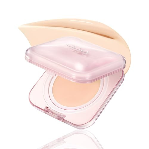 CLIO Kill Cover Mesh Glow Essential Cushion Foundation, Buildable Ultra-Fit Coverage with Glow Finish, Long-Lasting Hydration, Flawless Cover for Sensitive & Dry Skin, Korean Foundation(19N PORCELAIN) | Amazon (US)