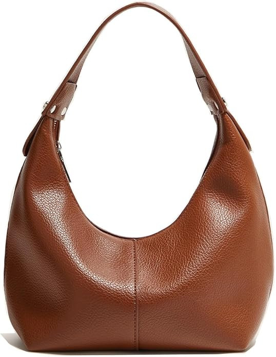 Hobo Handbags for Women, Vegan Leather Shoulder Bags for Women Clutch Purse Tote Shoulder Bags Y2... | Amazon (US)