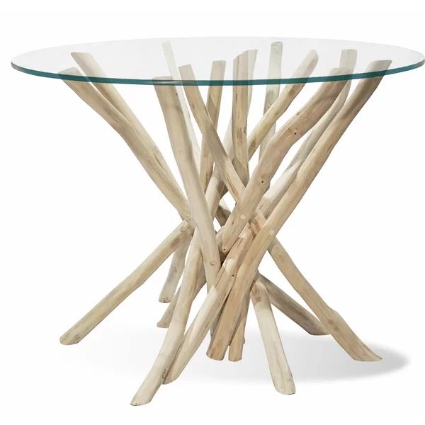 Round Branch Wood End Table | Wayfair North America