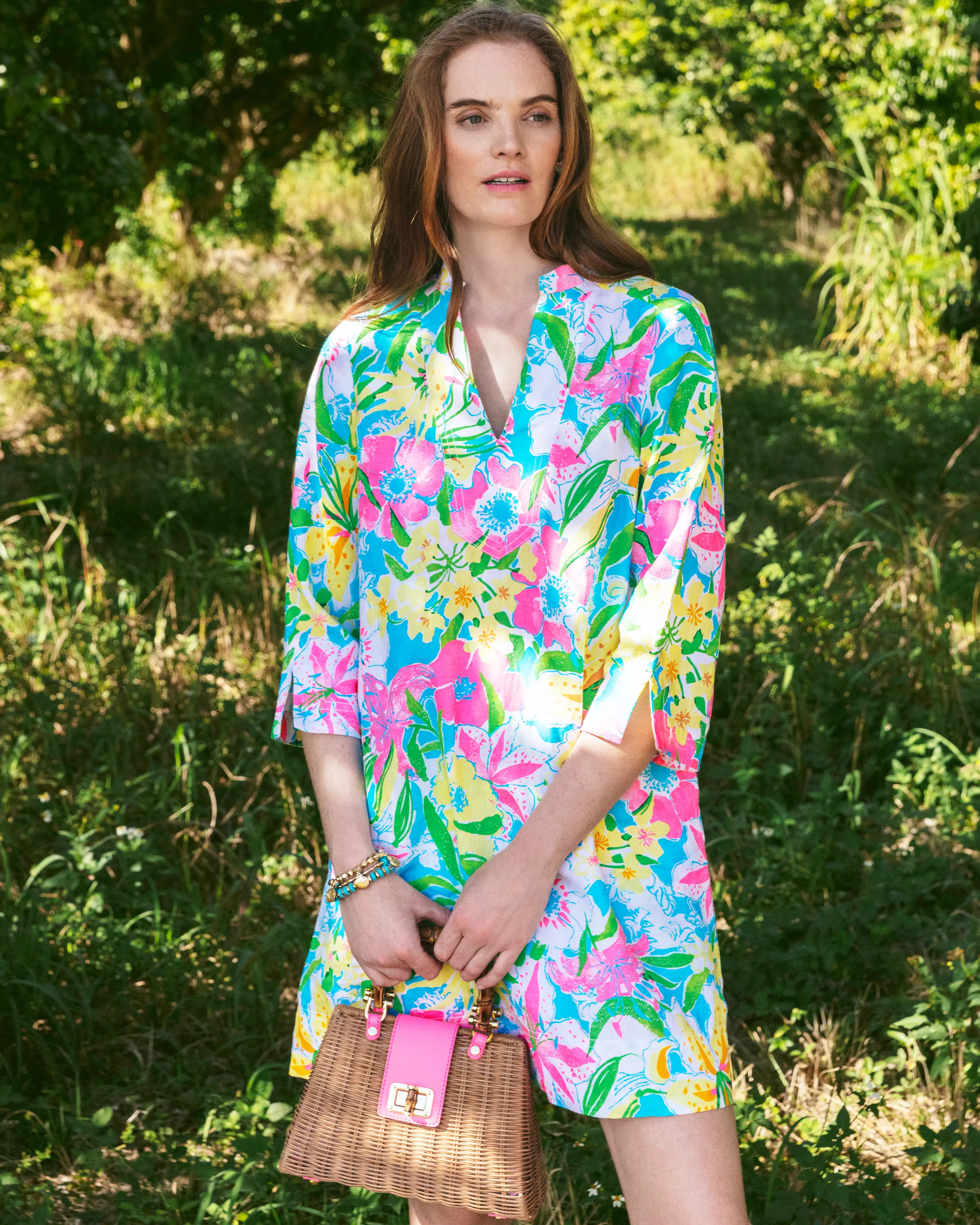 Annadetta Linen Tunic Dress | Lilly Pulitzer