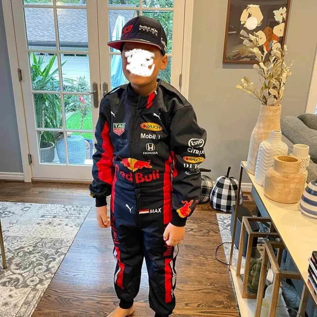 Kids Suit Redbull Suit Go Karting Suit Race Suit Lewis Redbull Suit Children Suit Level 2 Digital... | Etsy (US)