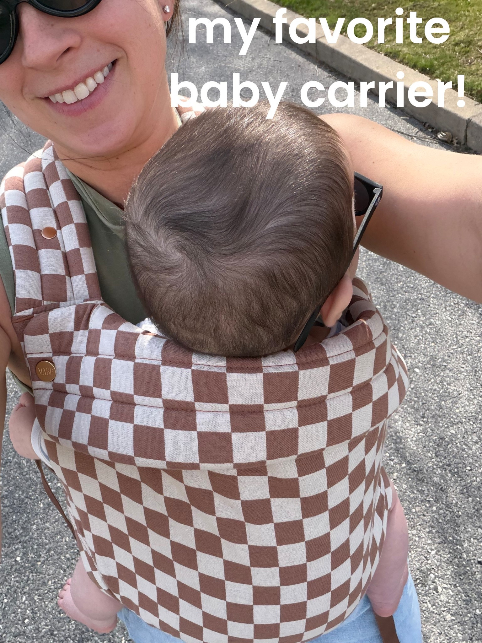 baby carrier in mocha check (mabe) #babyregistry #babyregistrymusthave

#LTKmomlife #LTKBump #LTKBaby