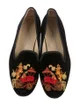 Embroidered Velvet Loafers | The RealReal