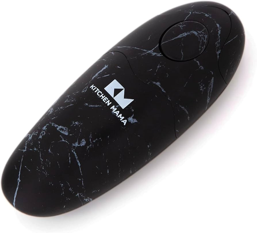 Kitchen Mama Electric Can Opener 2.0: Upgraded Blade Opens Any Can Shape - Smooth Edge, Food-Safe... | Amazon (US)