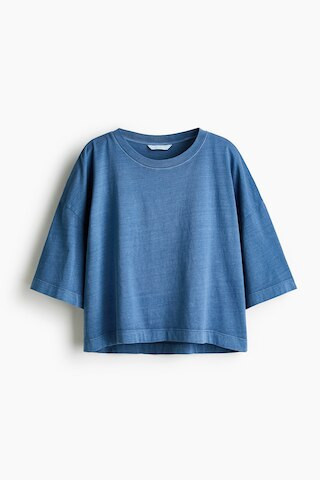 H & M - Oversized T-Shirt - Medium Blue | H&M (US + CA)