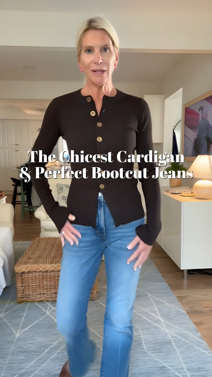 Okay, this sweater is so good, I had to share. I love that it doesn’t have a bottom button — it gives that easy, flattering flare without having to tuck it in. And paired with these bootcut jeans? Perfection. 

 

#LTKStyleTip