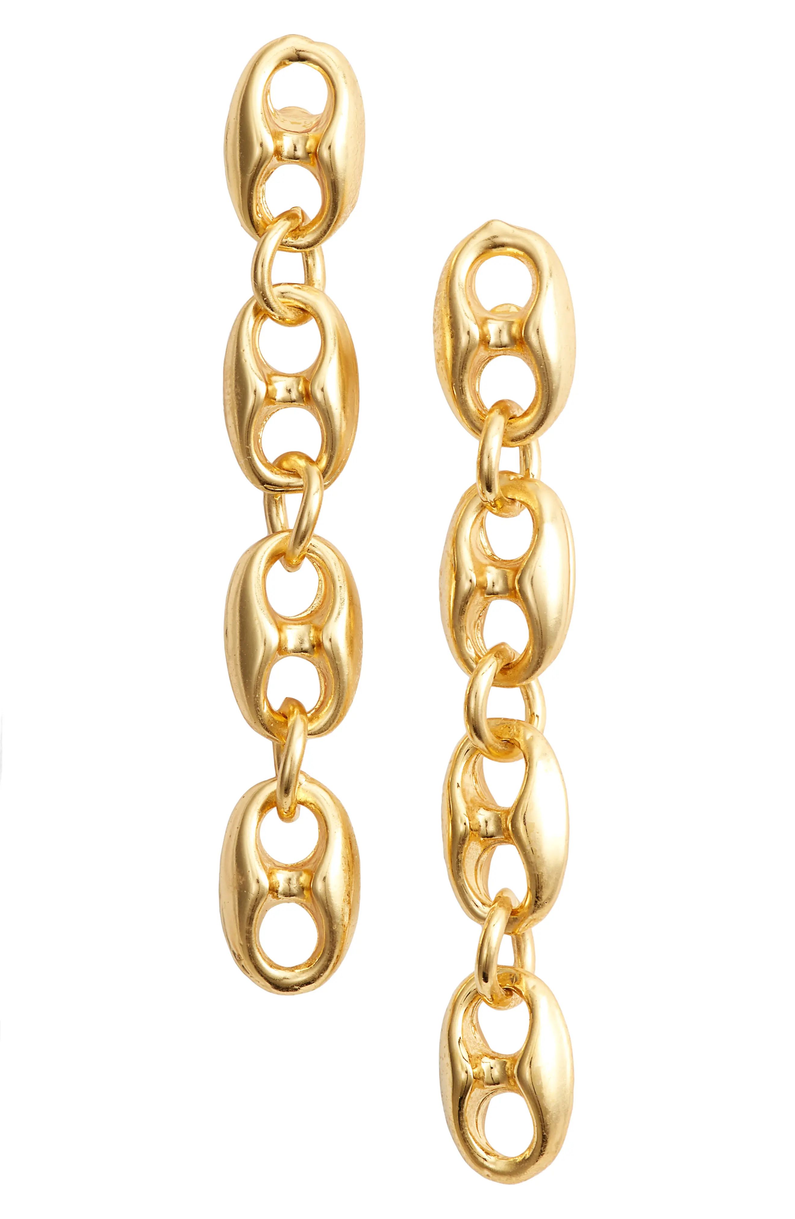Women's Karine Sultan Linear Chain Earrings | Nordstrom