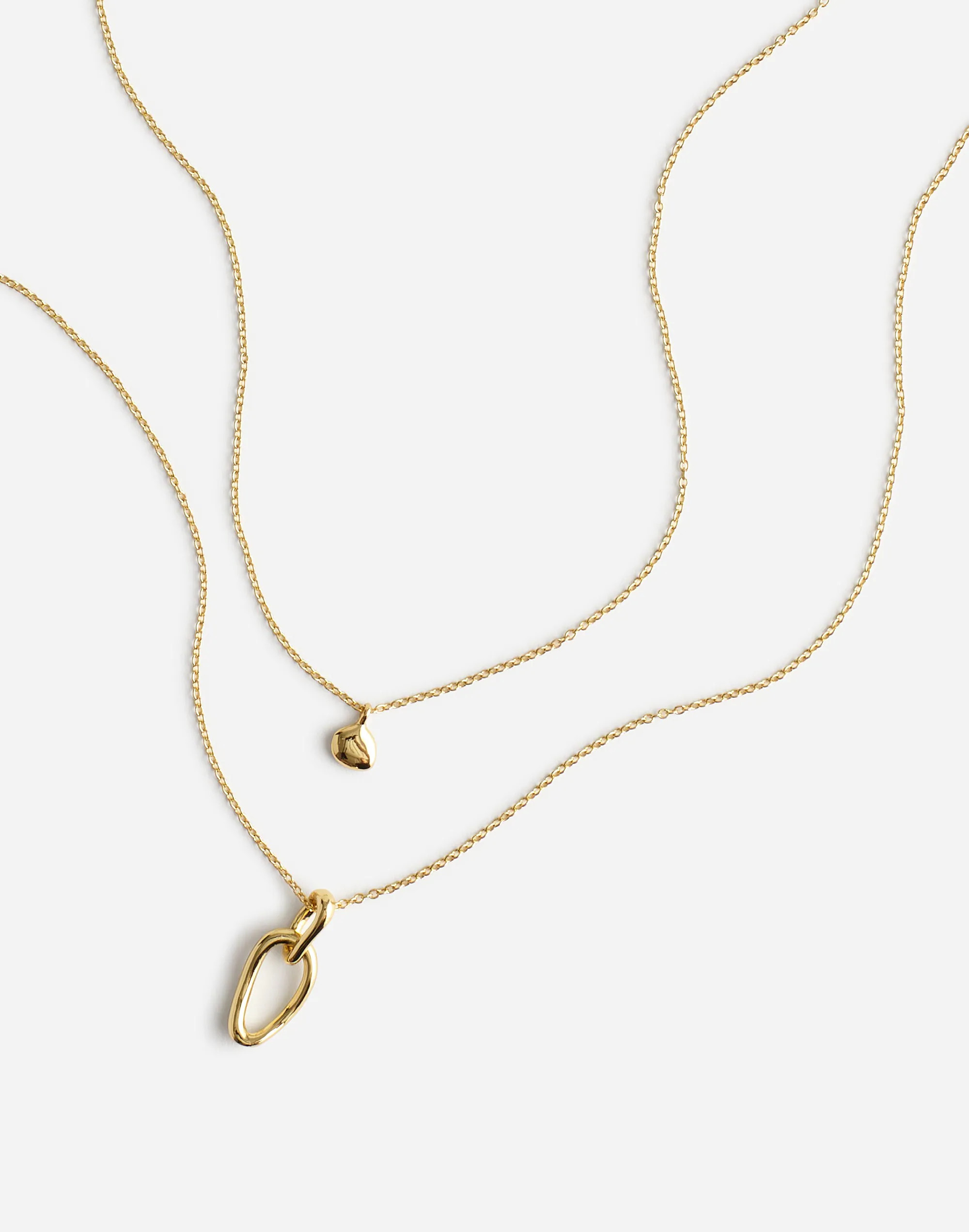 Two-Pack Pendant Necklace Set | Madewell | Madewell