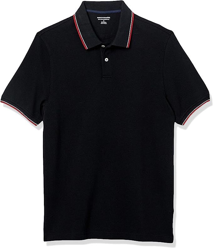 Amazon Essentials Men's Slim-fit Cotton Pique Polo Shirt | Amazon (US)