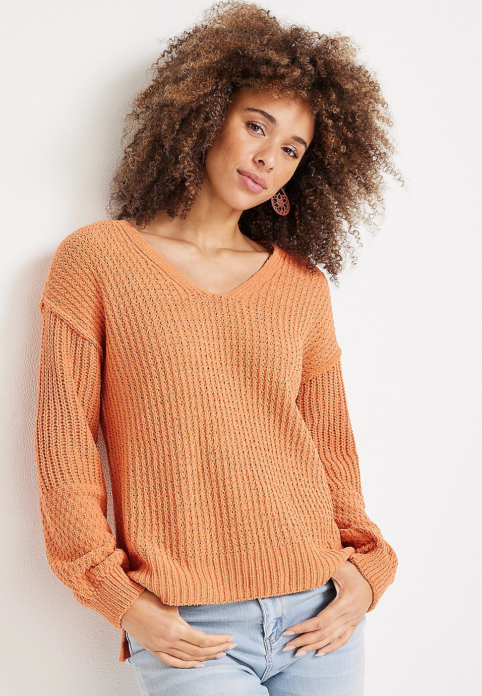 Wayfarer Chenille Sweater | Maurices