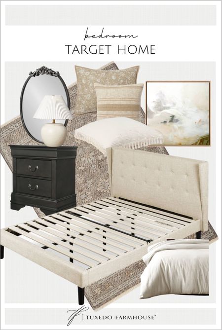 Spring Bedroom style with Target. 

Upholstered beds, bedroom rug, bedding, abstract art, throw pillows, wall mirror, nightstands, lamps, bedding, duvets, home decor, spring decor. 

#LTKSeasonal #LTKstyletip #LTKhome