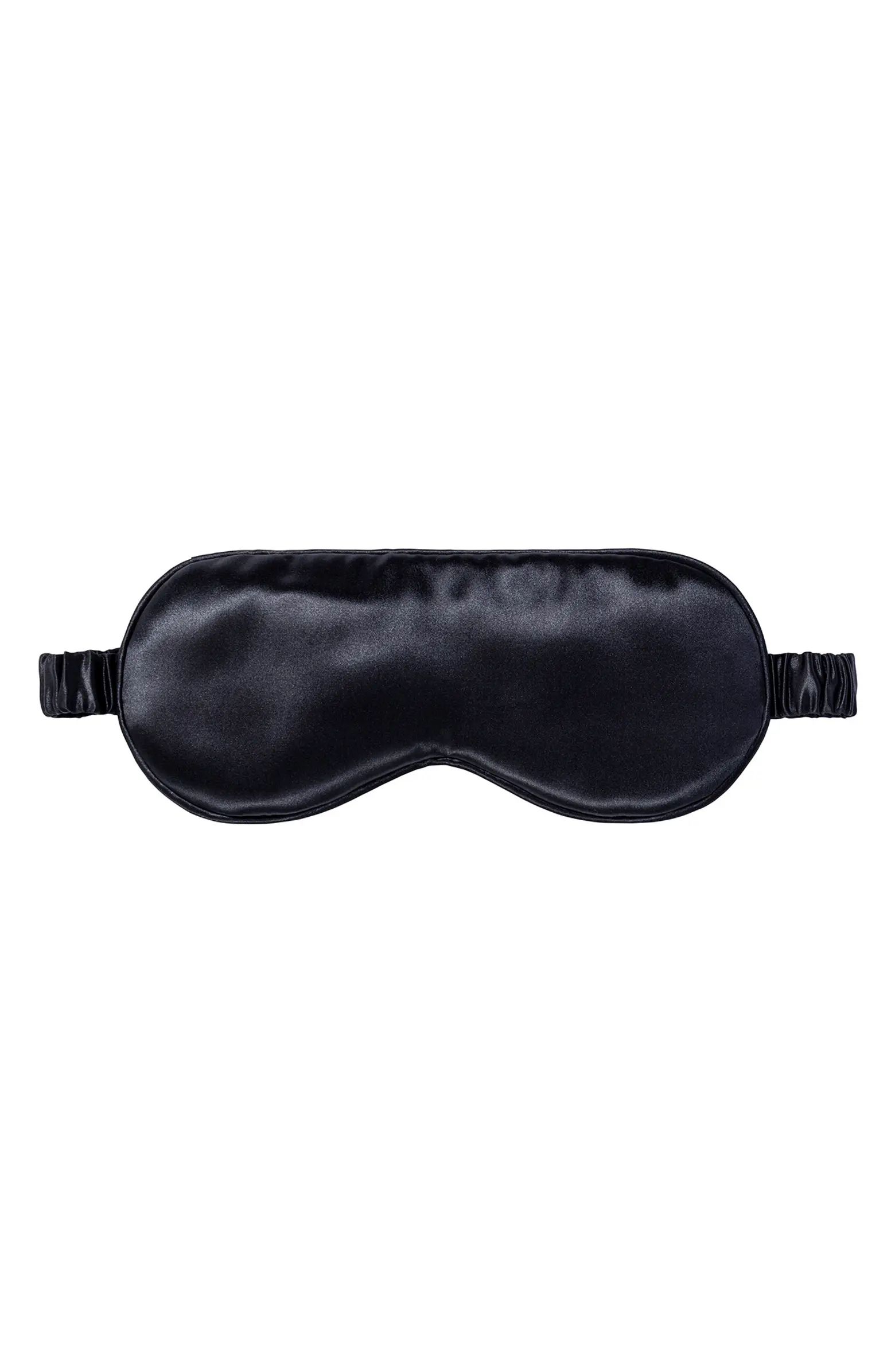 Black Pure Silk Sleep Mask | Nordstrom