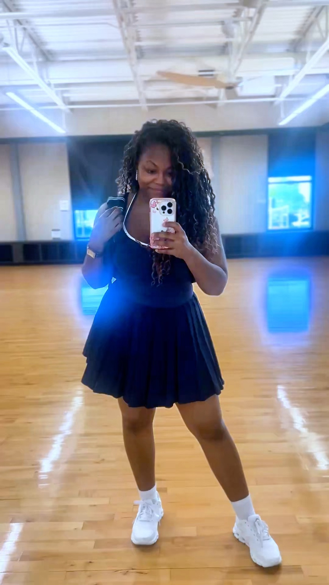 Active dress, Walmart, sneakers, and weighted list review

Dress: 
-very cute! I love that it has shorts and the color!
-I don’t like it. It doesn’t have padding in the bra, and the ski skirt flies up easily.

Shoe:
-very comfortable! I’m really impressed for the price!
-wish they were waterproof

Vest: 
-LOVE!

#LTKfitnessgoals #LTKActive #LTKootd