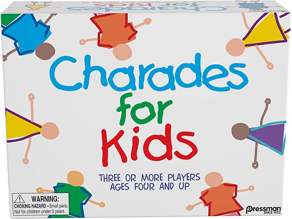 Pressman Charades for Kids - The 'No Reading Required' Family Game, 5" | Amazon (US)