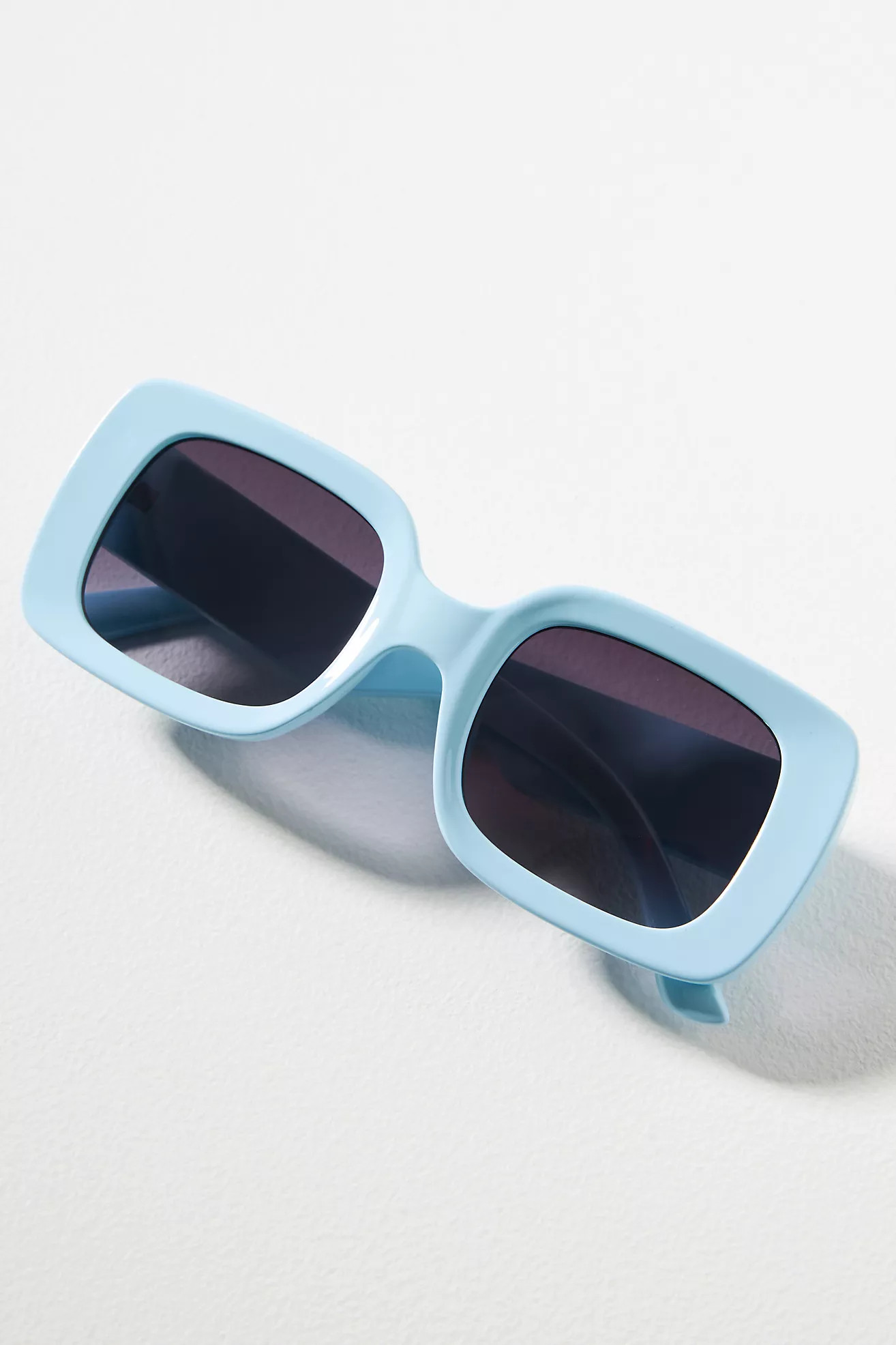 Beveled Rectangular Sunglasses | Anthropologie (US)