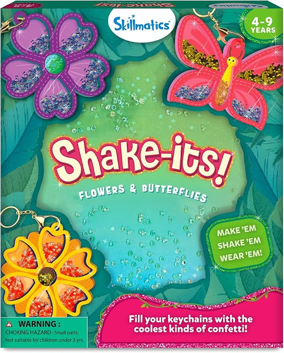 Skillmatics Shake-its \u2013 Flowers & Butterflies, Glitter Art & Craft Kits | Amazon (US)
