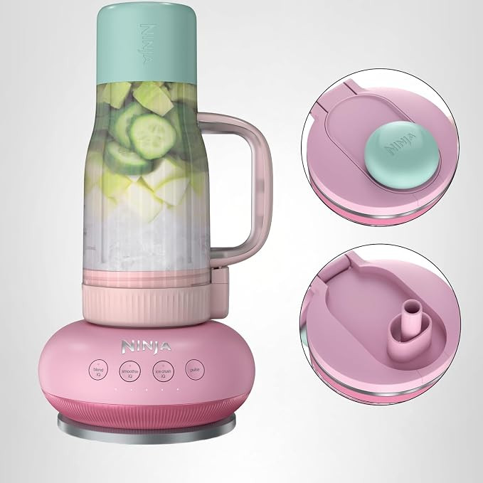 Ninja Blendboss™ | Personal Blender for Smoothies & Frozen Drinks | 26oz Travel Tumbler with Le... | Amazon (US)