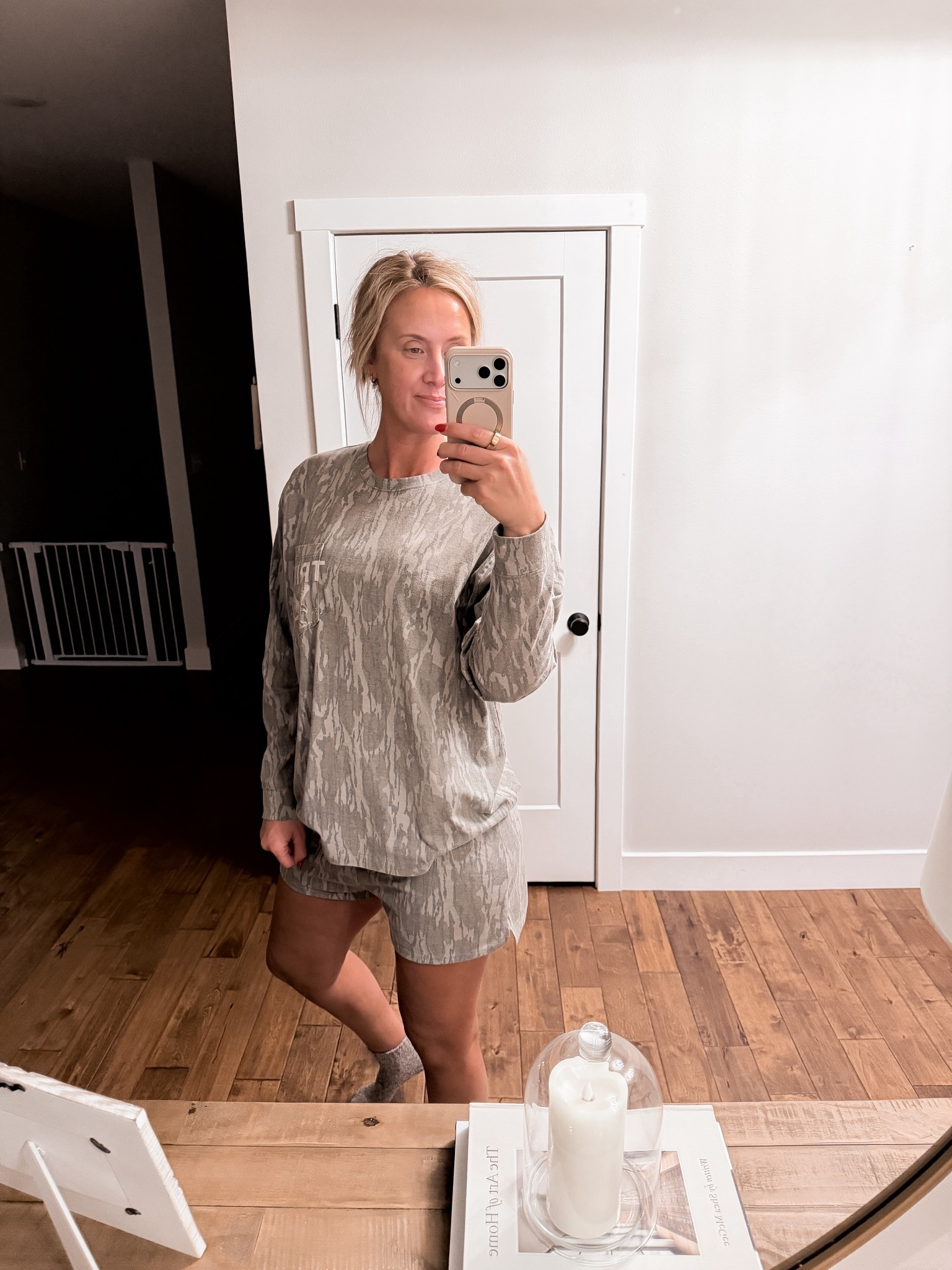 The choke hold Tribe Kelley has on me.. softest and comfiest pieces I have.