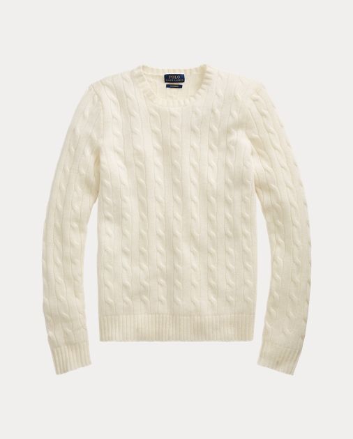Cable-Knit Cashmere Sweater The Tompkins Superskinny | Ralph Lauren (US)