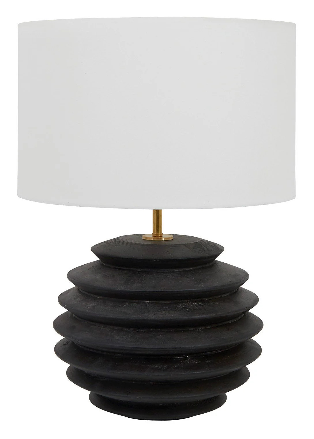 Willow Round Lamp - Ebony | Jayson Home