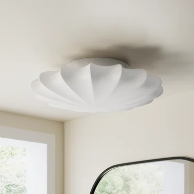 Aneve Silk Semi Flush Mount | Wayfair North America
