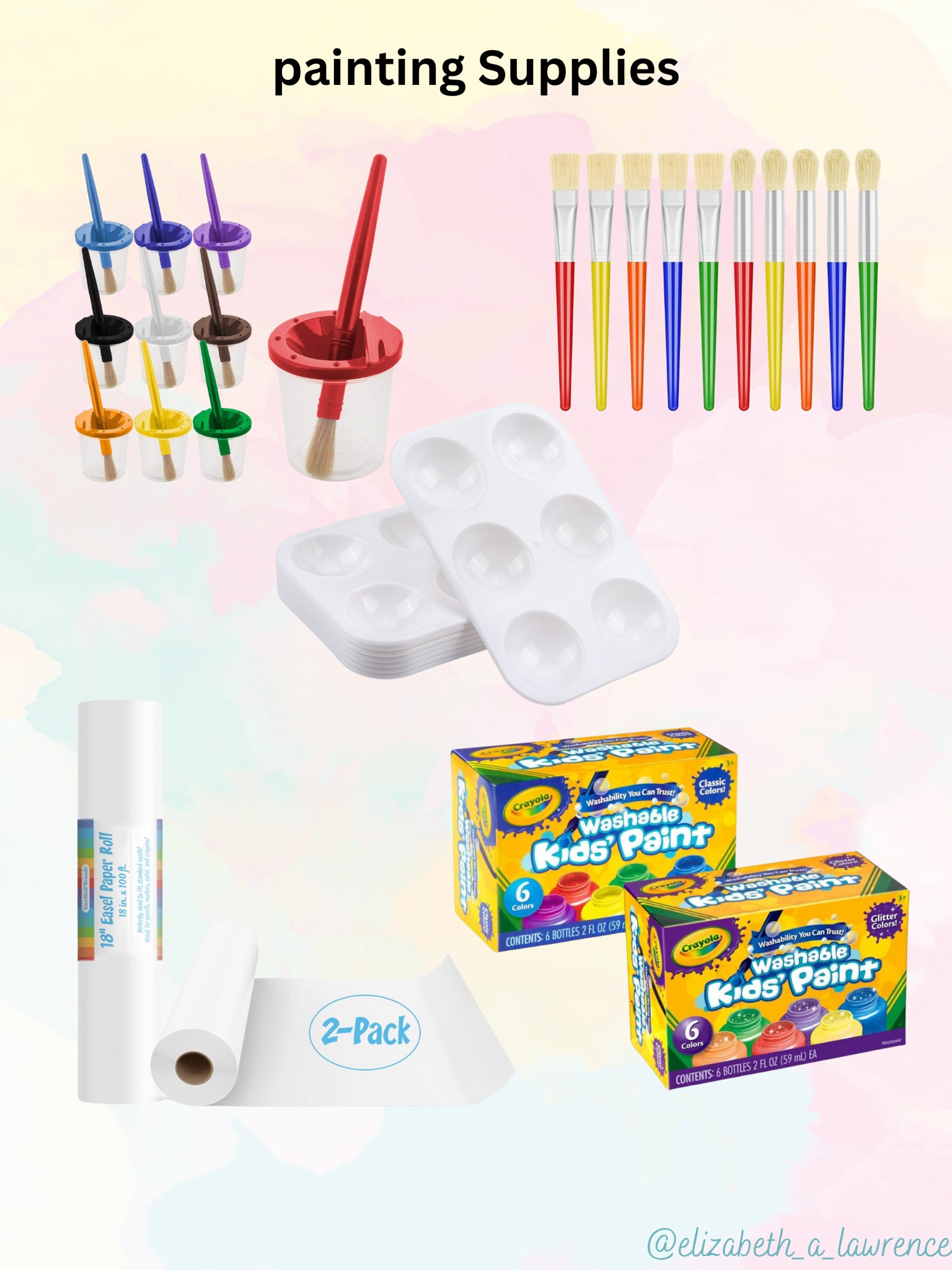 Kids painting supplies.

#LTKfamily #LTKkids #LTKGiftGuide