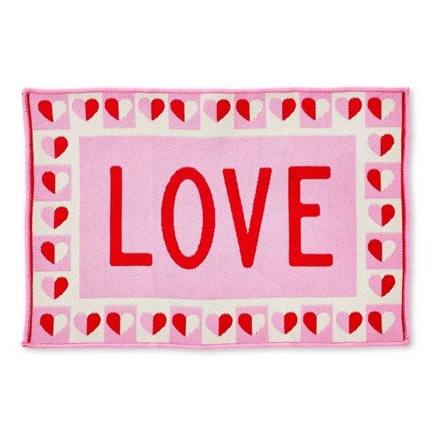 Way To Celebrate! Reversible Love Rugs, Multi Color, 36in x 24in | Walmart (US)