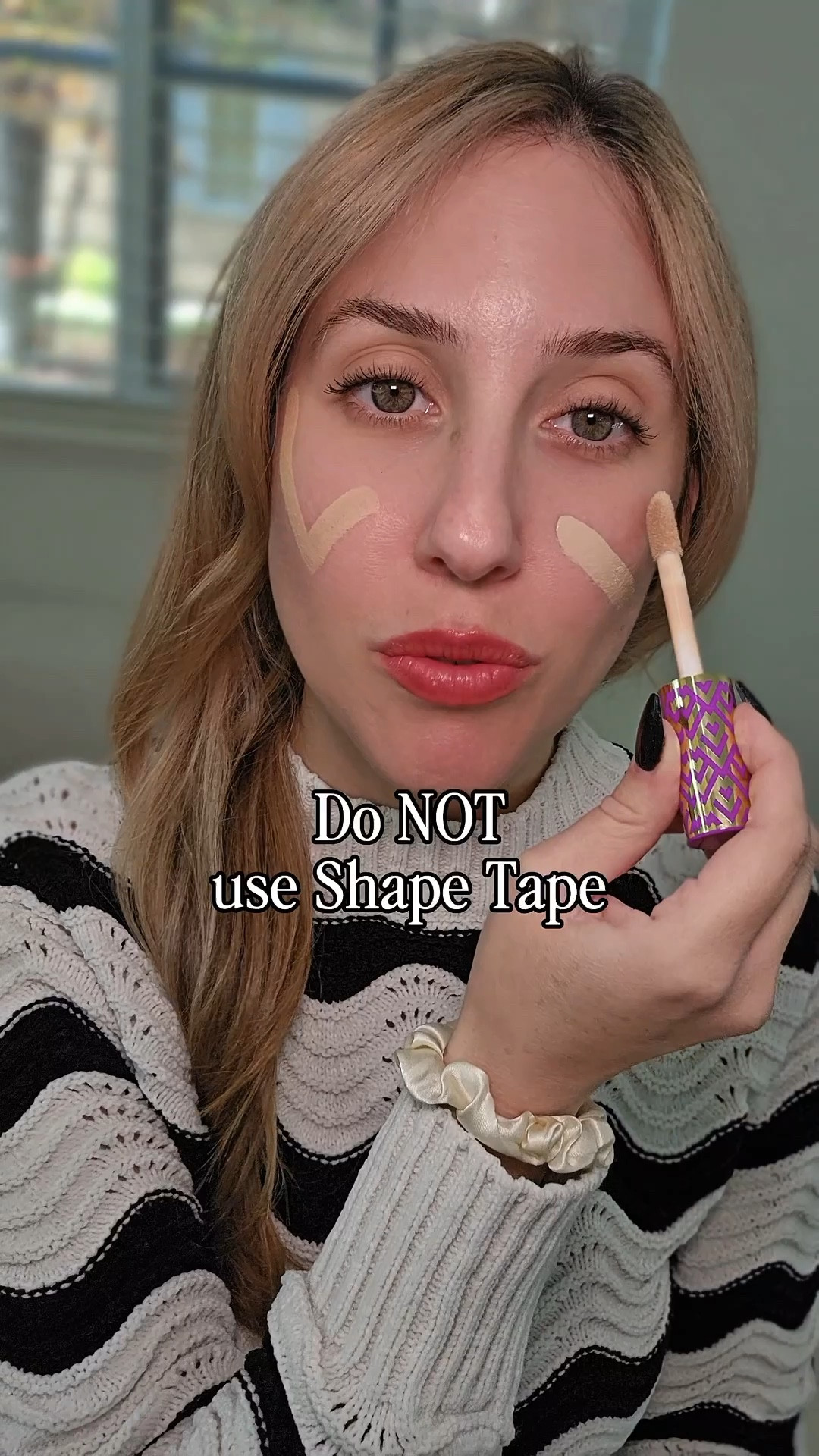 Tarte shape tape blur concealer is incredible for dry under eyes and wrinkles! Grab it while it's under $20 for the concealer AND the brush! #trippinwithtarte #tarteshapetapeweek #tarteconcealer #makeupdeals 

#LTKselfcare #LTKstorytime #LTKBeauty