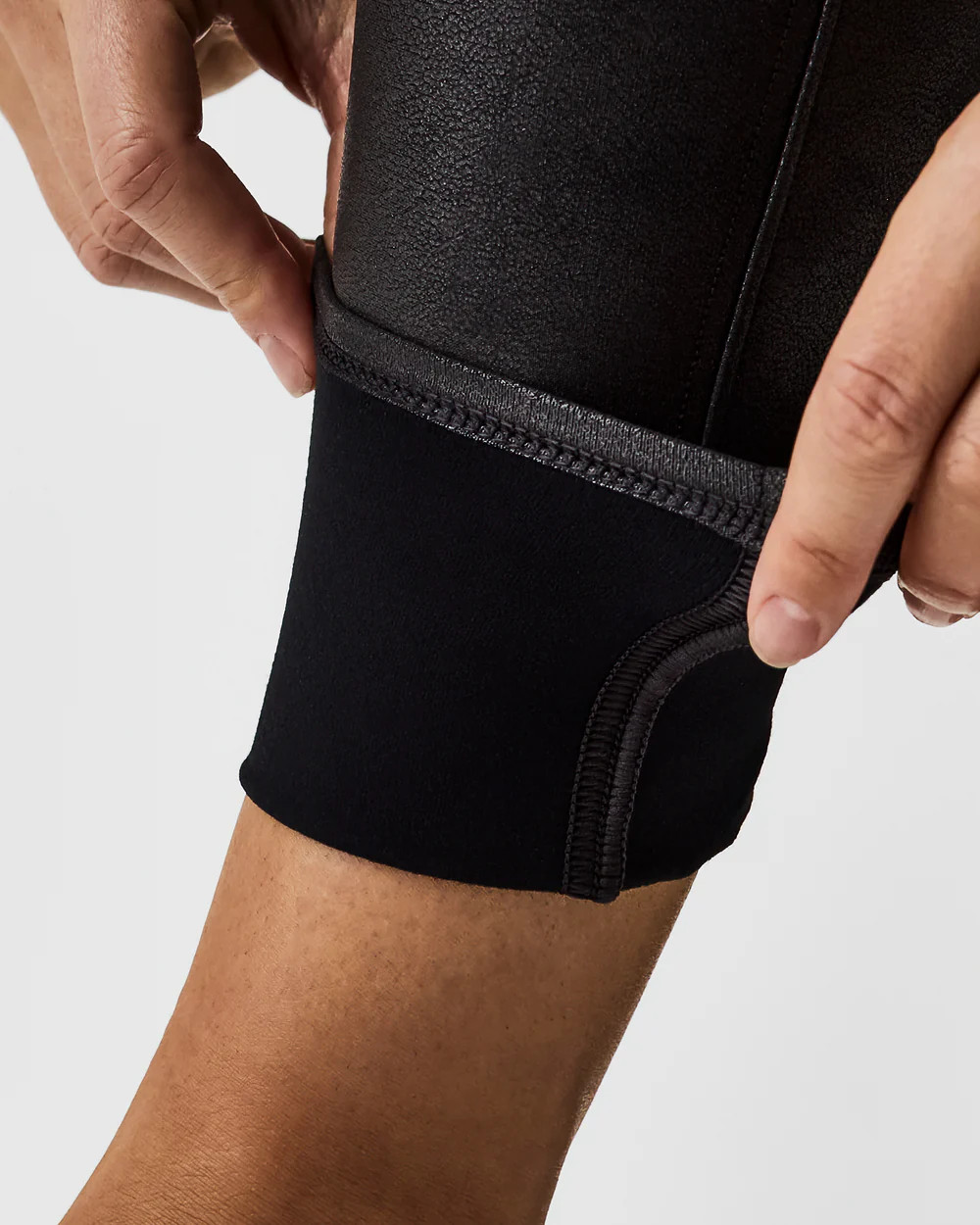 Faux Leather Fleece Lined Leggings | SPANX | Spanx