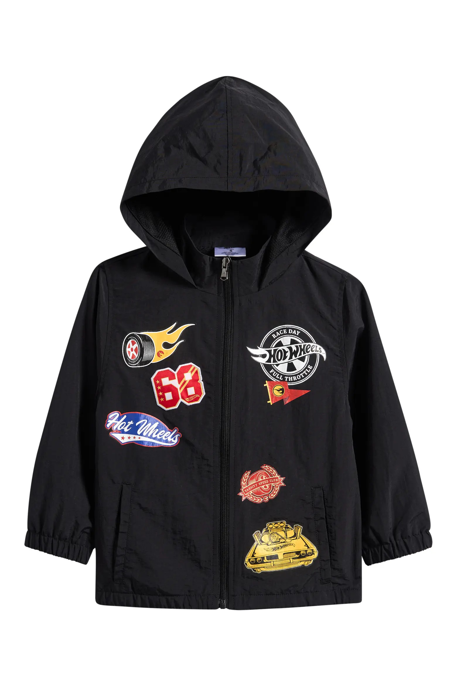 Jem Kids' Hot Wheels® Hooded Full Zip Nylon Jacket (Men) | Nordstrom | Nordstrom