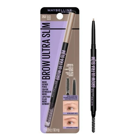 Maybelline Express Brow Ultra Slim Eyebrow Pencil with Precision Tip, Taupe, 0.003 fl oz | Walmart (US)