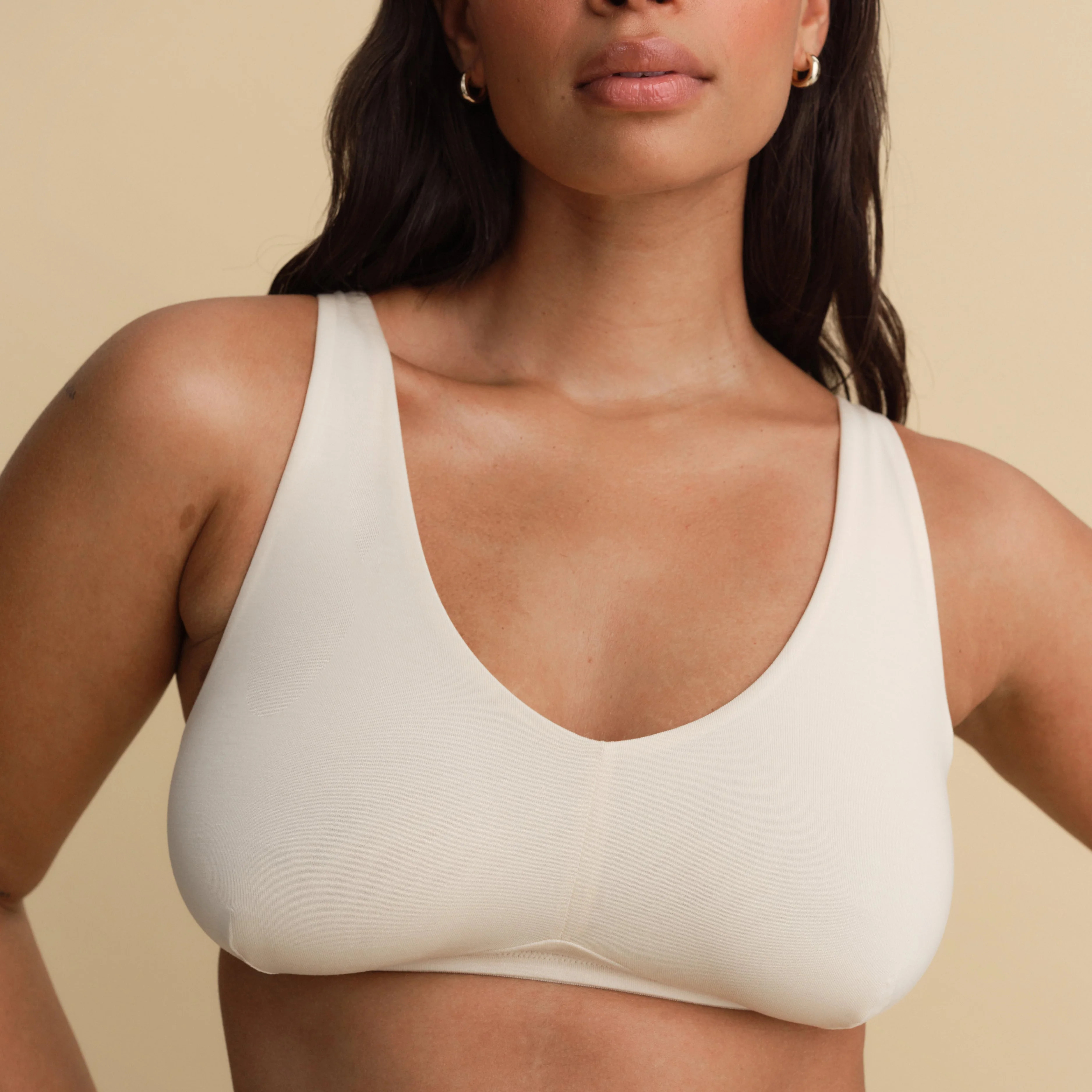 Tencel Comfort Wireless U-Neck Bra | MATE The Label