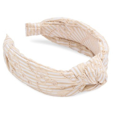Shiraleah Eyelet Stripe Headband | Target