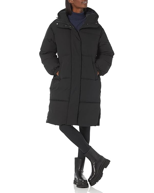 Amazon Essentials Women's Oversized Long Hooded Insulated Puffer Jacket (Available in Plus Size) | Amazon (US)