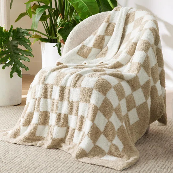 Bedsure Super Soft Knit Blanket - Warm Cozy Fluffy Fuzzy Plush Lightweight Blanket For Couch Sofa... | Wayfair North America