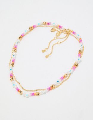 Aerie Electric Beaded Necklace Pack | Aerie