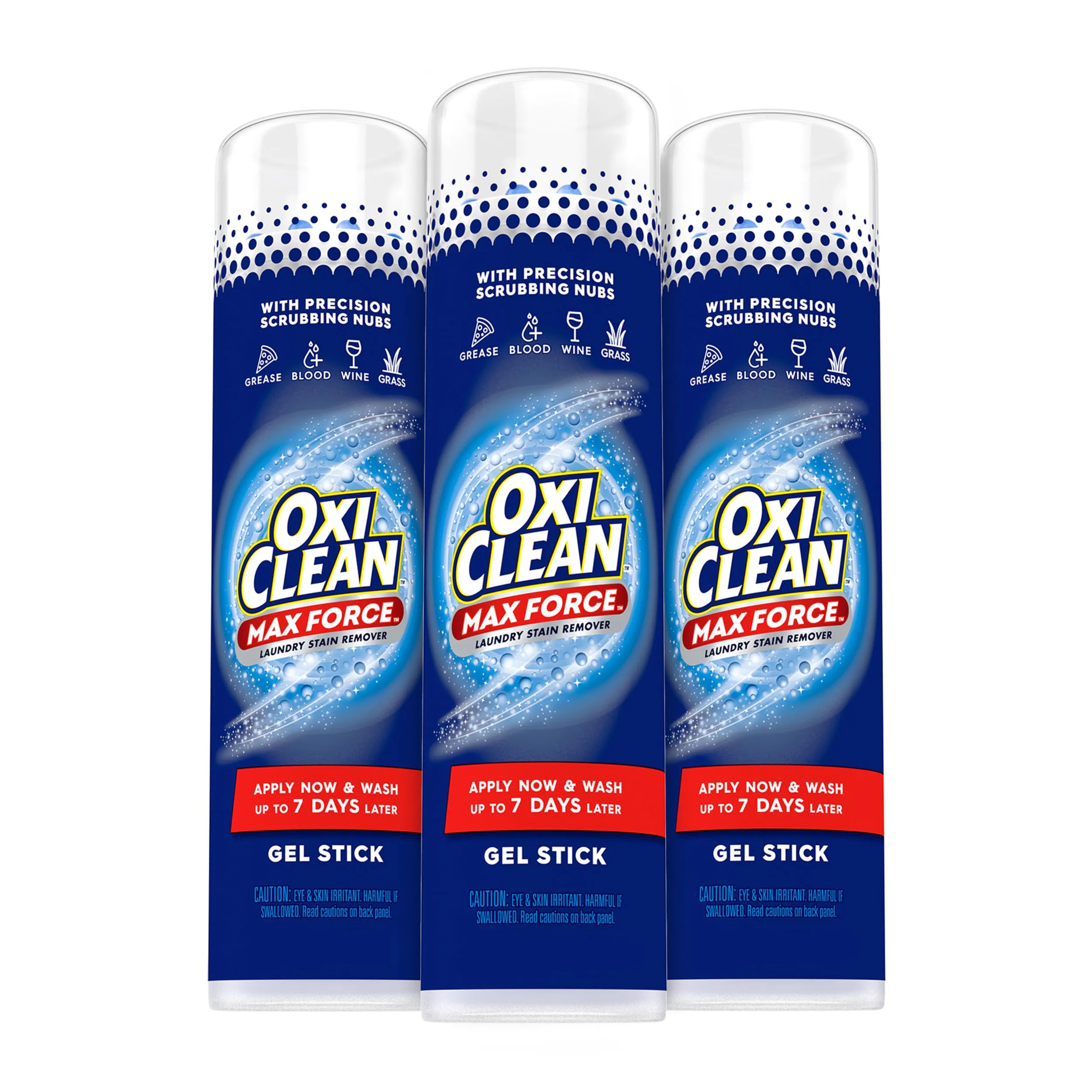 OxiClean Max Force Gel Stick Laundry Stain Remover 6.2 fl oz (3-Pack) | 757037001509 | Lowe's