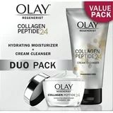 Olay Regenerist Collagen Peptide 24 Duo Pack, Face Wash 5.0 fl oz, Moisturizer 1.7 oz - Walmart.c... | Walmart (US)