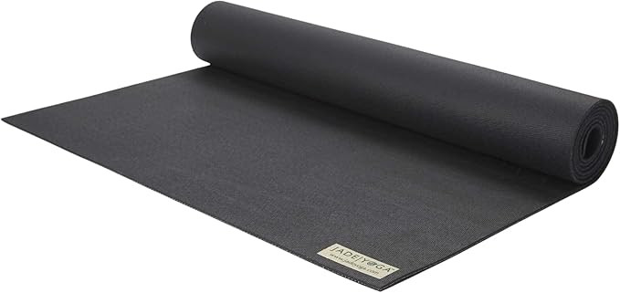 JadeYoga Harmony Yoga Mat - Durable & Thick Gym Fitness Mat, Non-Slip Natural Rubber Yoga Mat - H... | Amazon (US)
