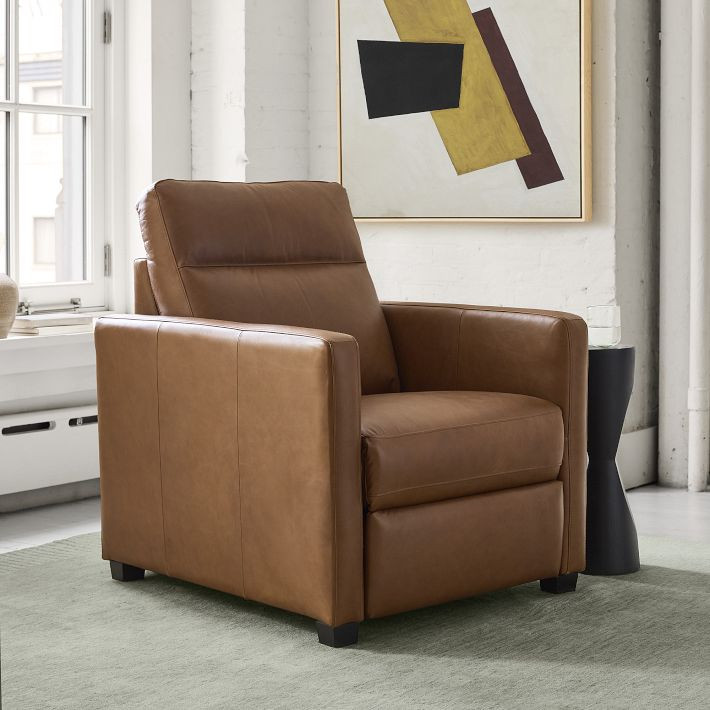 Harris Leather Power Recliner | West Elm (US)